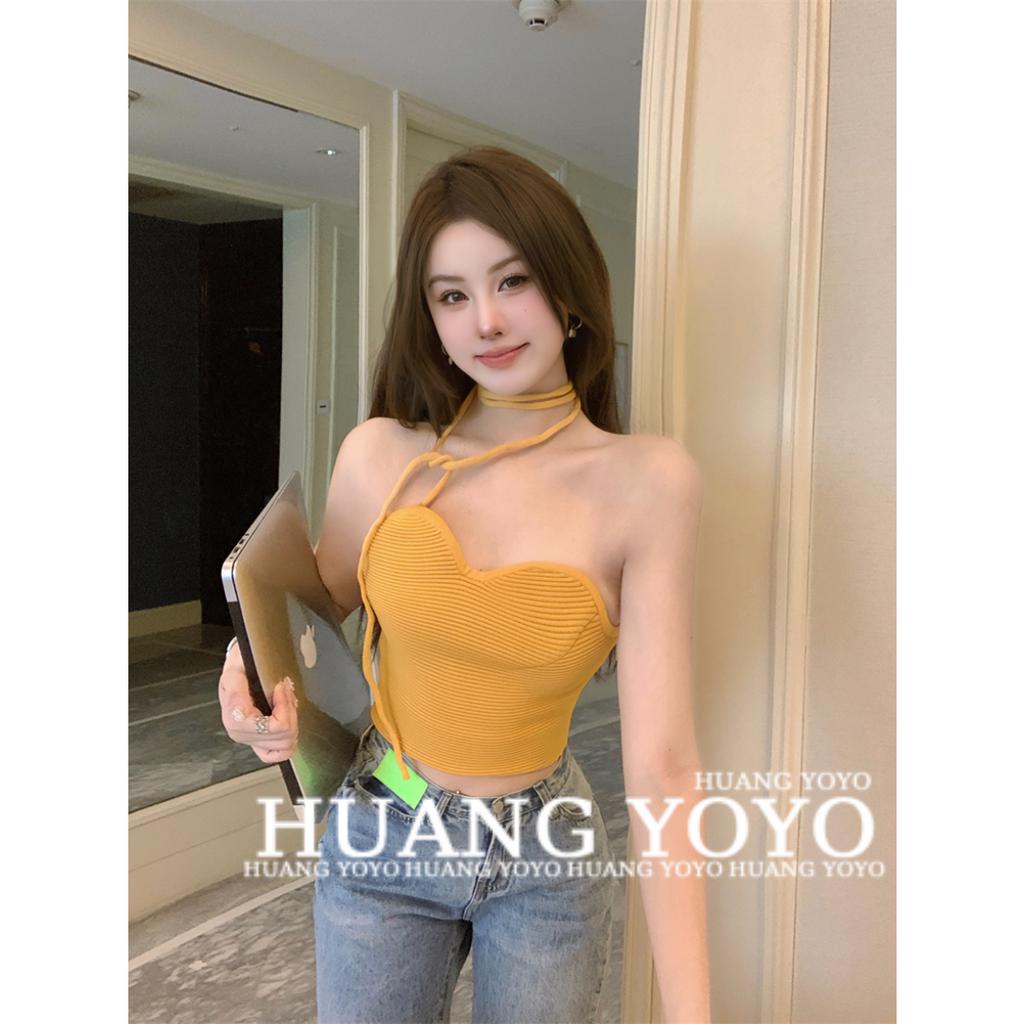 Áo Croptop Trễ Vai Màu Trơn Dáng Ôm Thời Trang Mùa Hè Quyến Rũ Cho Nữ