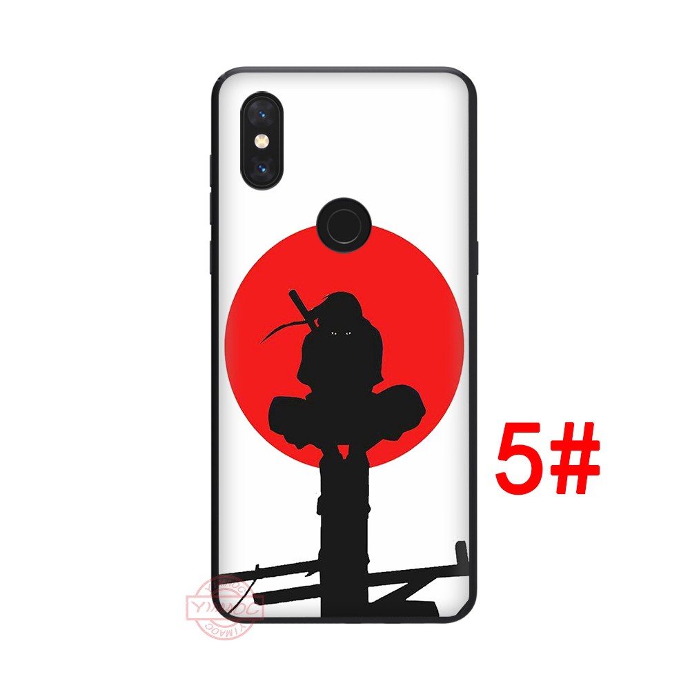  Ốp điện thoại in hình anime Naruto dành cho Xiaomi Mi 8/8 SE/9/9 SE/A1/5X/A2/6X/8 Lite/A2Lite/F1/Max 3