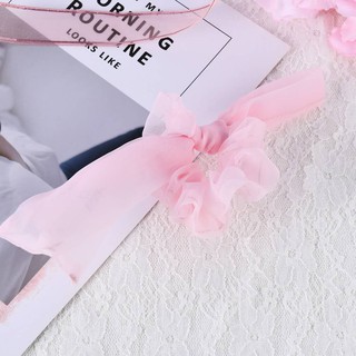 Cột tóc đủ màu 🎀 bướm 🎀 Cột tóc nơ voan phong cách Hàn Quốc