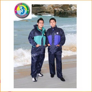 [Quá Chuẩn]  Áo mưa bộ Dolphin mẫu 2 lớp cao cấp