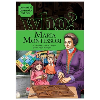 Sách Chuyện kể về Danh nhân thế giới Maria montessor Kim đồng Ndbooks
