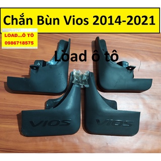Bộ chắn bùn 4 bánh xe toyota vios 2014-2022, chắn bùn xe toyota vios