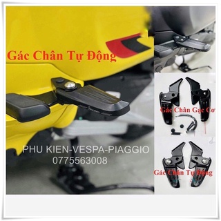 GÁC CHÂN VESPA  SPRINT PRIMAVERA LX S NÚT BẤM TỰ ĐỘNG