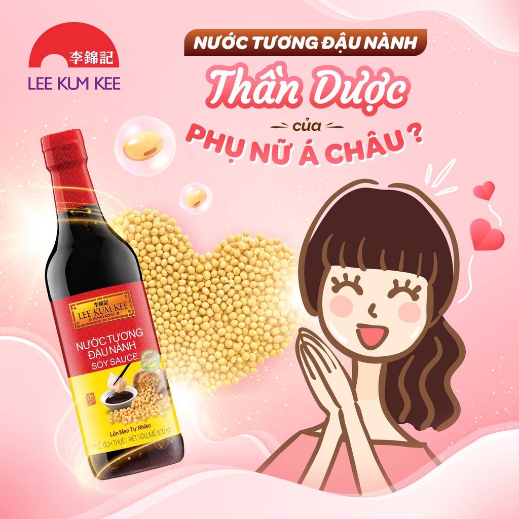 Nước Tương Đậu Nành Thượng Hạng Lee Kum Kee Chai 500ml - Malaysia