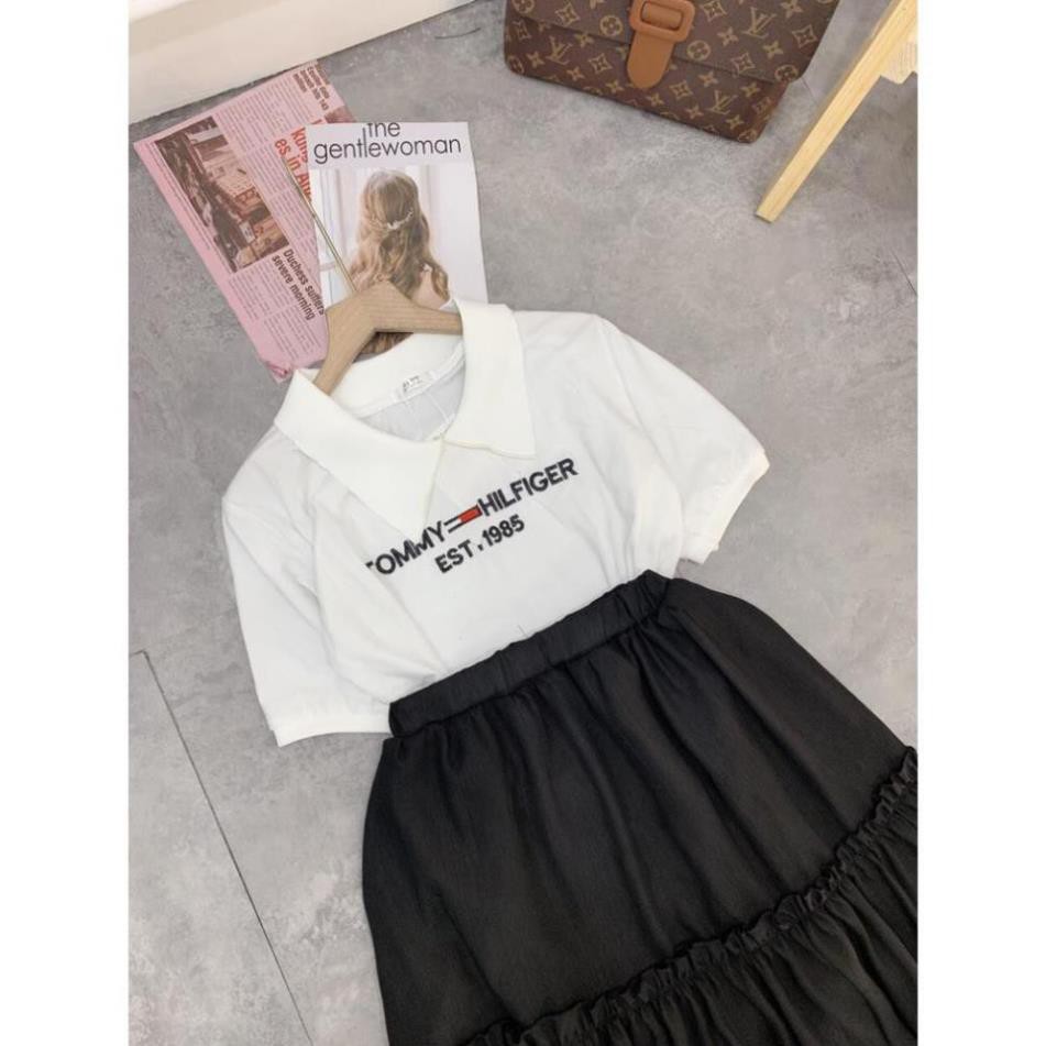 Set đồ nữ cá tính, set váy dài áo thun đi chơi sang chảnh mùa hè đẹp YA124 | BigBuy360 - bigbuy360.vn