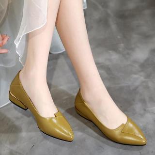 Giày Búp Bê Đế Bằng Thời Trang Cho Phụ Nữ Trung Niên