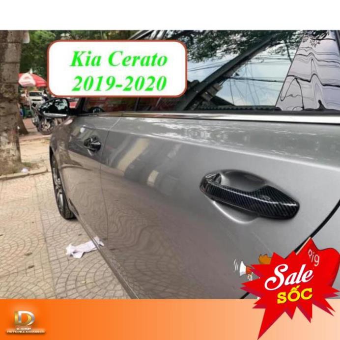 Phụ kiện ngoại thất Kia Cerato 2019-2020 Carbon chính hãng