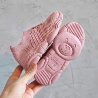 Giày slipon đế gấu cho bé