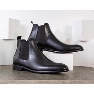 Giày chelsea boot da bò- Xưởng giày PT