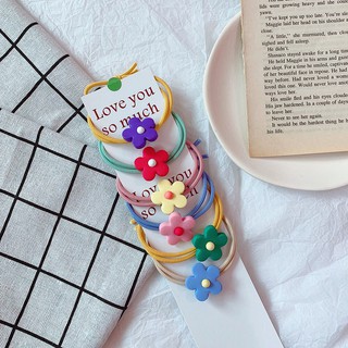 DÂY BUỘC TÓC, CỘT TÓC HÌNH HOA DỄ THƯƠNG CHO BÉ