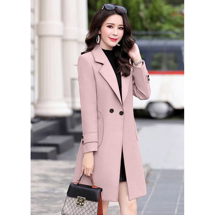 ÁO KHOÁC DẠ CỔ VEST 2 NÚT CAO CẤP KS400427(hàng nhập) | BigBuy360 - bigbuy360.vn