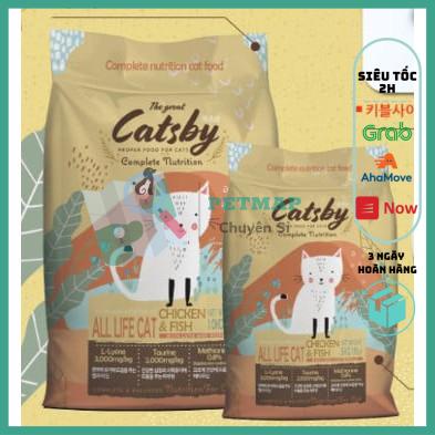 Hạt khô cho mèo Catsby túi pa 1kg