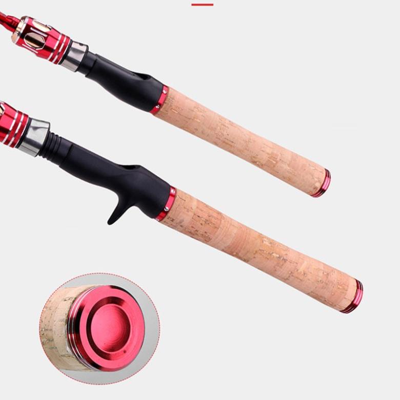 Cần câu lure ULtralight siêu dẻo máy đứng và máy ngang 1m8 UL-vàng Đồ câu phía bắc