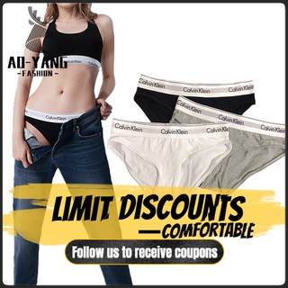 【Hàng Có Sẵn】Quần Lót Calvin Klein Co Giãn Thoải Mái Gợi Cảm Thời Trang Cho Nữ Size S-XL