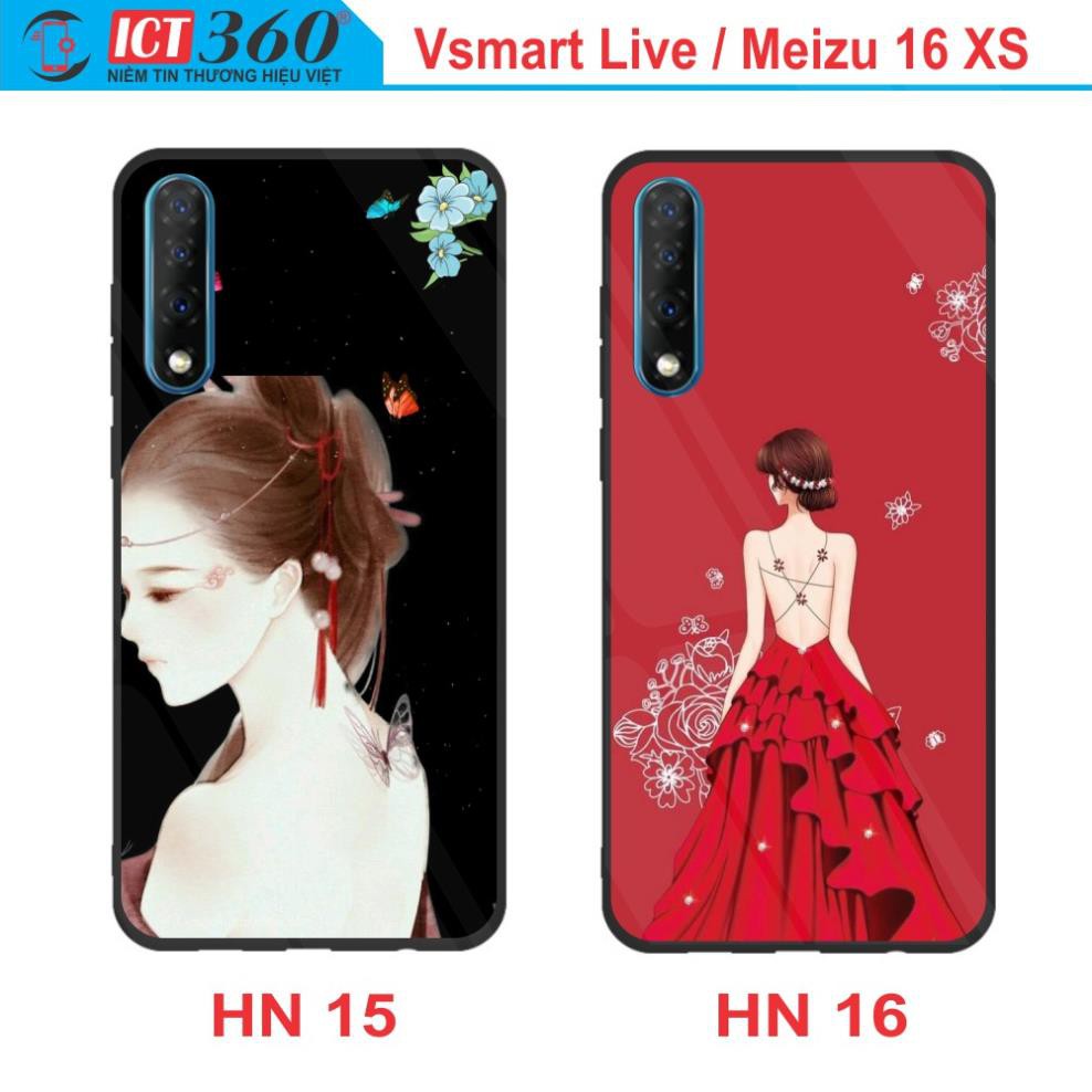 Ốp Lưng Kính VSMART LIVE/ MEIZU 16 XS  - In Theo Yêu Cầu - Hình 3D