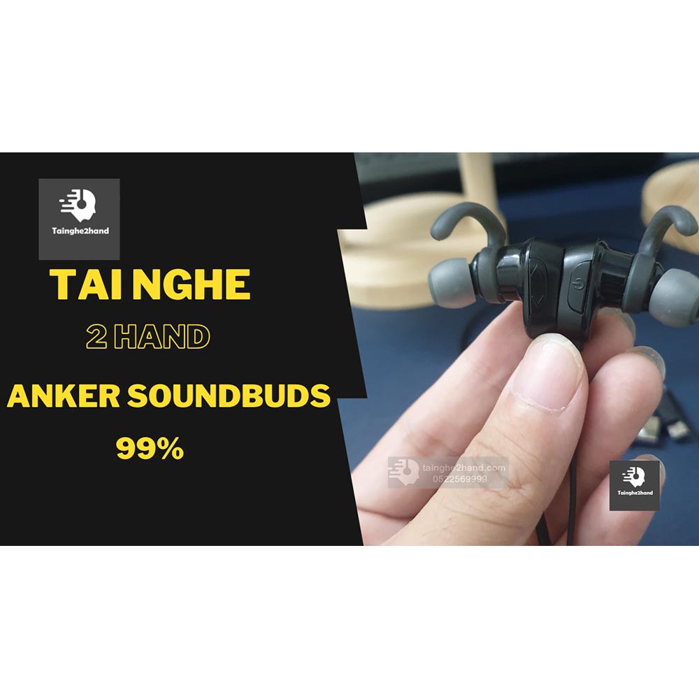 Tai nghe 2 hand Bluetooth Anker SoundBuds Sport - A3233