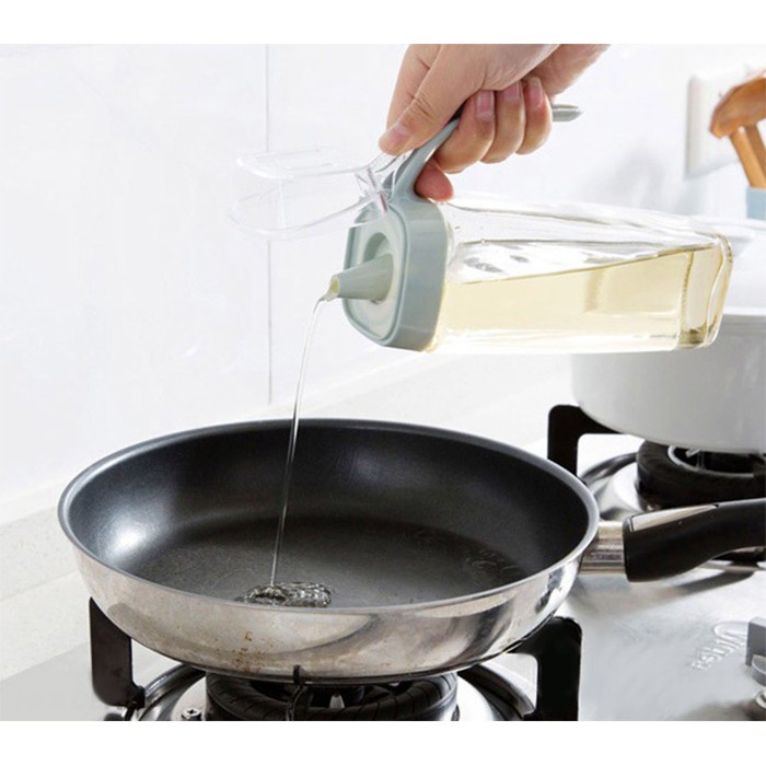 Bình Thủy Tinh Rót Mắm - Chai Rót Đựng Dầu Ăn, Gia Vị Nhà Bếp Dày Dặn Kiểu 2 - 218