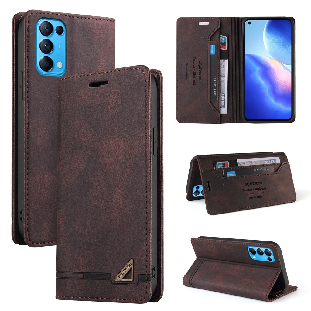 Case for OPPO Reno 5 008 Ốp Ốp Bao Da Điện Thoại Cho