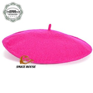 <3 freeship <3 nón beret bánh tiêu lông mềm