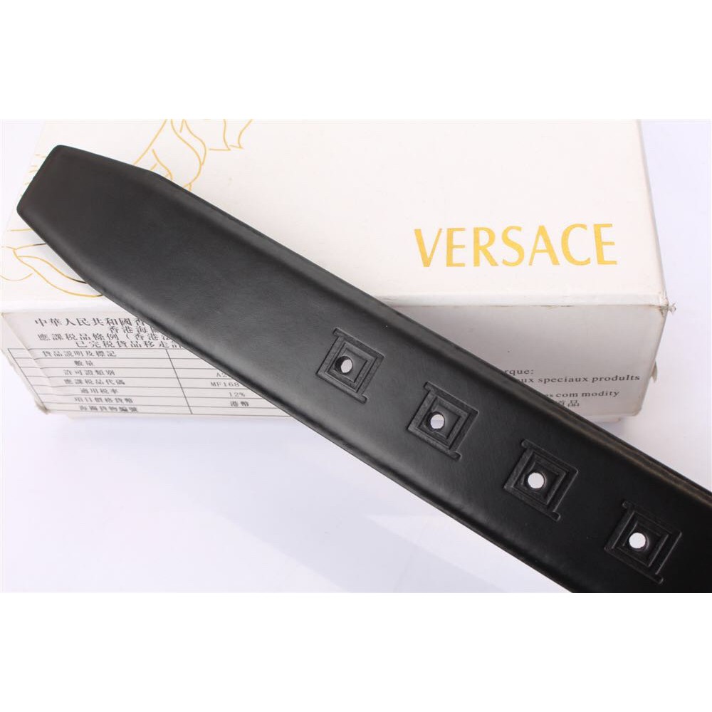 Thắt lưng Versace Belt Couple Genuine Leather Luxury Waist Strap Jeans Pants Pin Buckle Waistband 179