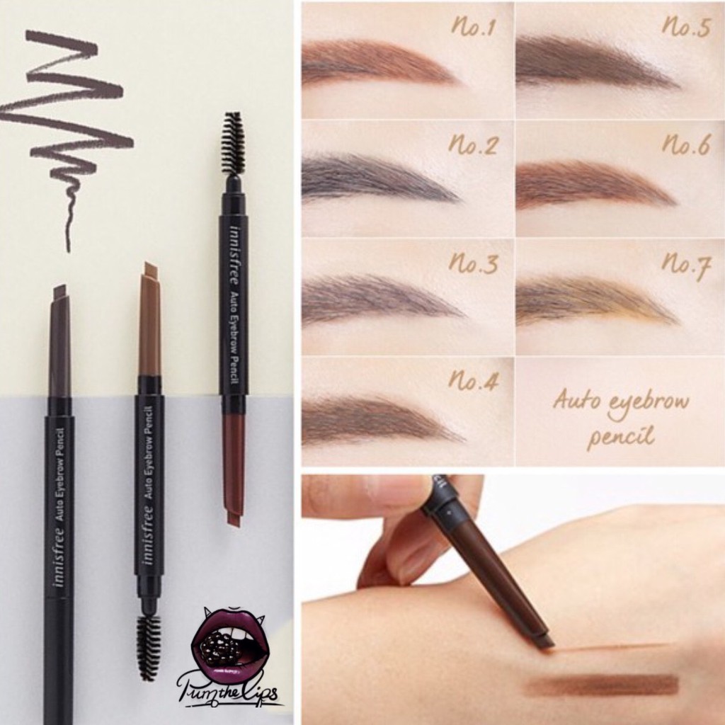 Chì kẻ mày Innisfree Auto Eyebrow Pencil