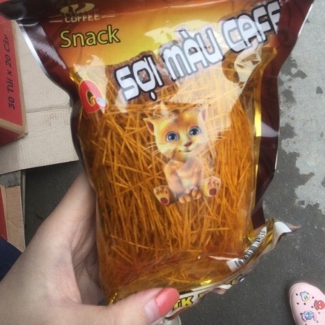 Tăm Sợi Snack Chua Cay [Hàng HOT Đồ Ăn Vặt, snack tăm cay, đồ ăn vặt, ăn vặt tuổi thơ cổng trường