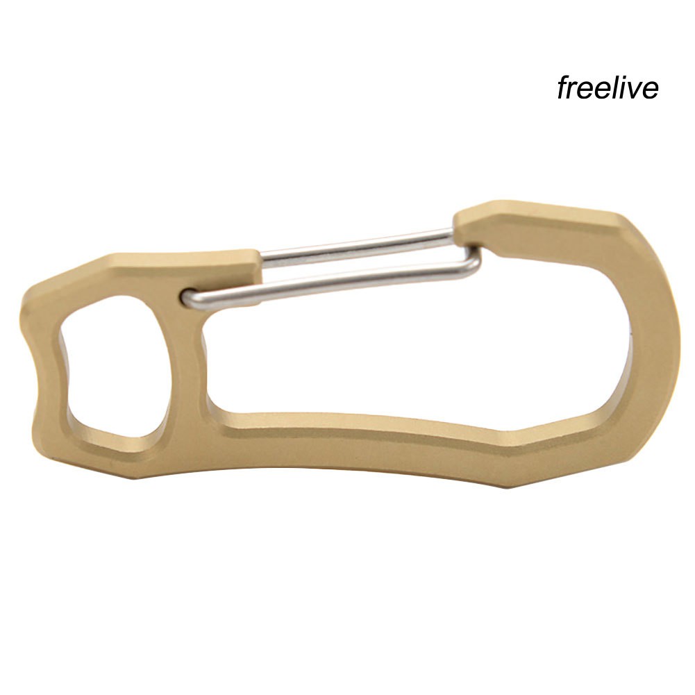 Móc Khóa Carabiner Bằng Đồng Thau Dùng Đi Cắm Trại