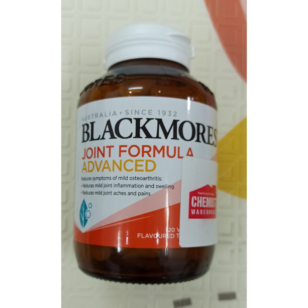 Viên uống bổ xương cao cấp Blackmores Joint Formula Advanced 120 viên mẫu mới