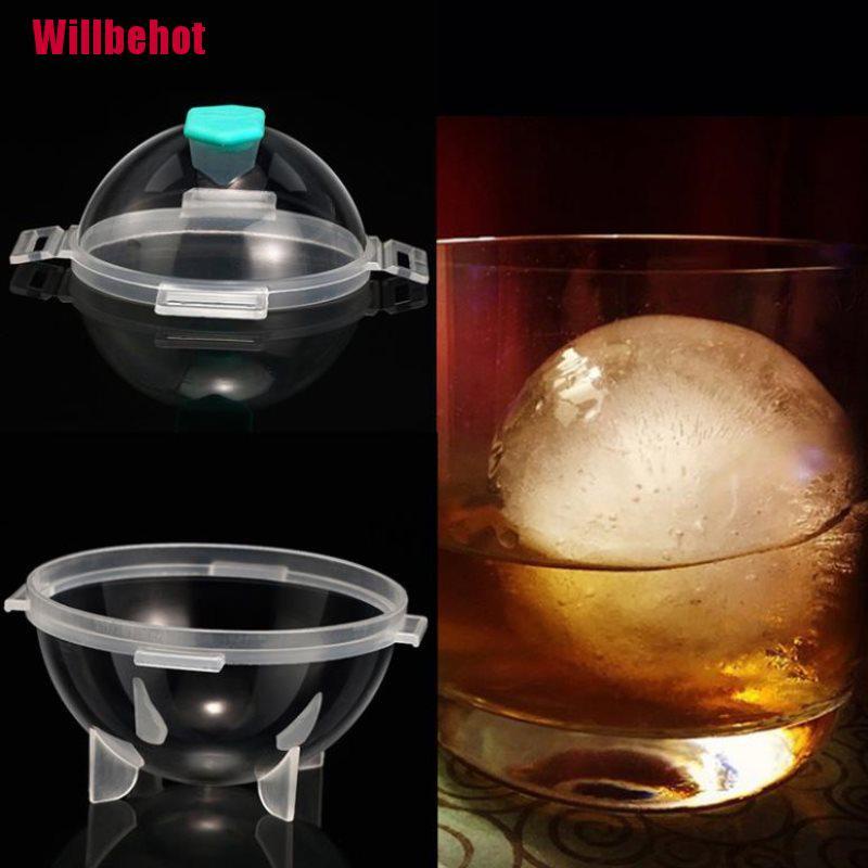 Khuôn silicone làm đá viên tròn diy tiện dụng