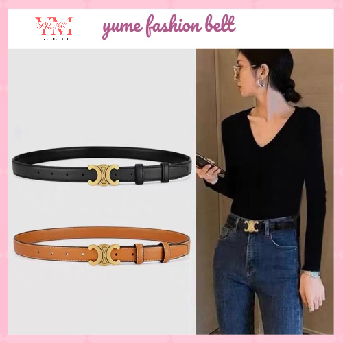 Thắt lưng da belt nữ dây nịt đai váy da hàng cao cấp kiểu dáng thời trang cá tính