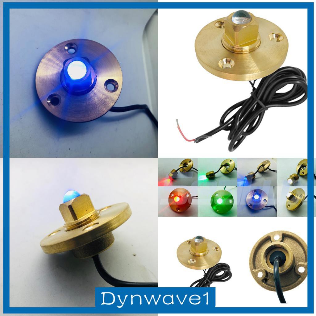 Nút Chặn Ống Thoát Nước Có Đèn Led Bằng Đồng Thau Cho Tàu Thuyền Dynwave1