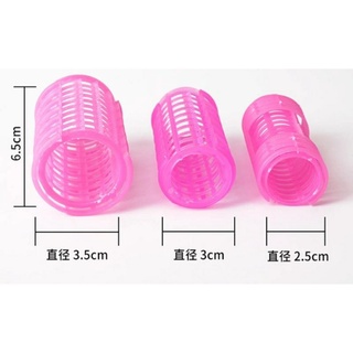 Túi 06 Lô Nhựa Quấn Tóc Tạo Kiểu Xoăn