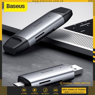 Đầu đọc thẻ nhớ đa năng tốc độ cao Baseus Lentil - Cabin Card Reader Space