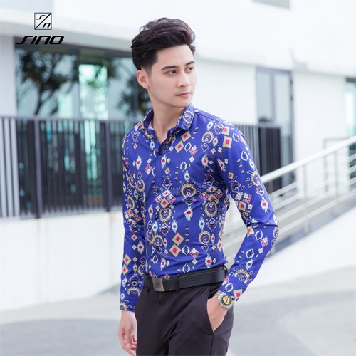 Áo Sơ Mi Nam FLASHBACKS Dài Tay -  SM00008 Dài Tay Cổ Bẻ - Thời Thượng - Hàng Xuất Khẩu Cao Cấp - Phong Cách Hàn Quốc | BigBuy360 - bigbuy360.vn