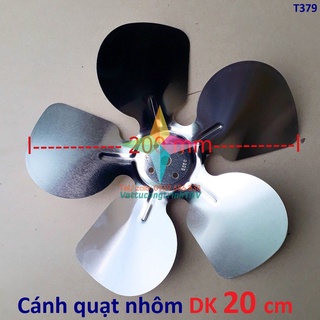 Cánh quạt nhôm 5 cánh đường kính 20cm - 24.5cm - 30cm