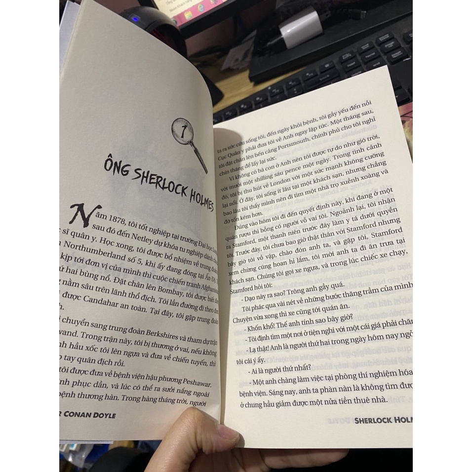 Sách - Combo Sherlock Holmes ( Huy Hoàng ) - Tặng kèm bookmark