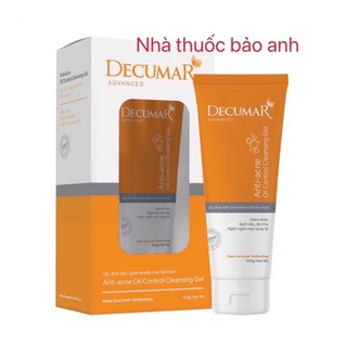 ✅DECUMAR sữa rửa mặt ngừa mụn, kiềm nhờn
