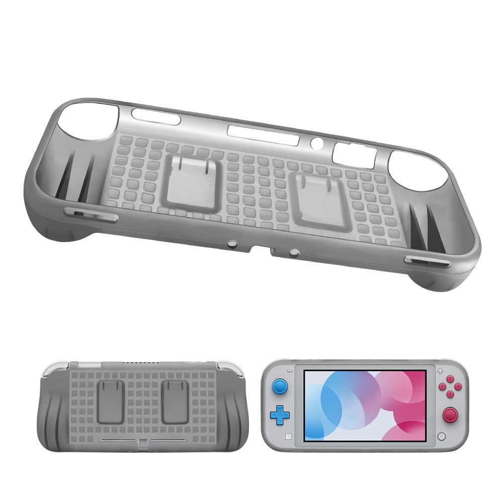 Ốp lưng TPU dẻo có 2 ngăn chứa thẻ game cho Nintendo Switch Lite