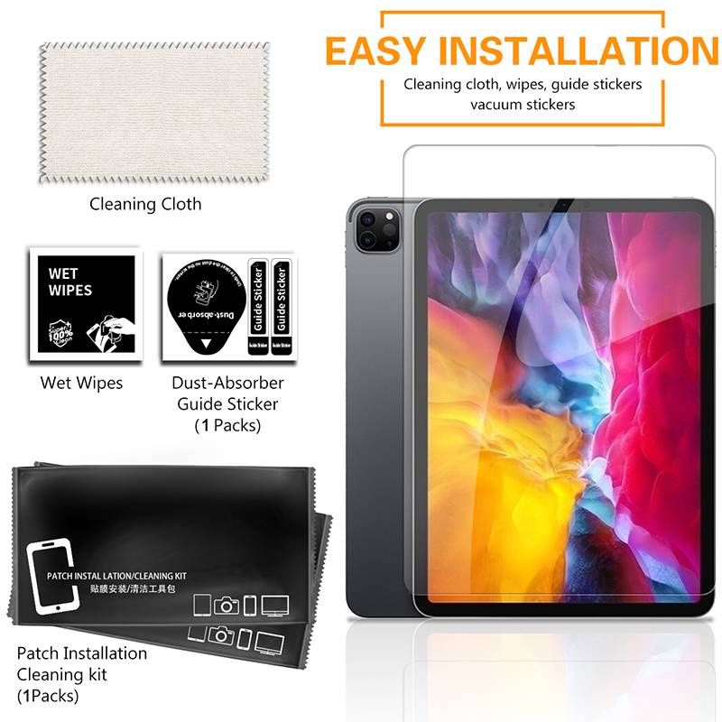 Miếng dán cường lực cho camera sau/ miếng dán bảo vệ màn hình DLLENCASE A045 thích hợp cho 2020 iPad Pro 11 12.9 2021