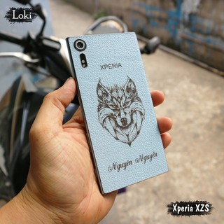 Dán da Sony Xperia X Xz Xzs theo yêu cầu