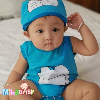 Bộ Bodysuit Chip Doremon Cho Bé - BDS_DOREMON