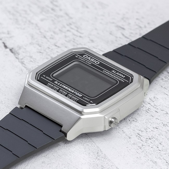 Đồng hồ unisex dây nhựa Casio chính hãng Anh Khuê W-217HM-7BVDF (41mm)