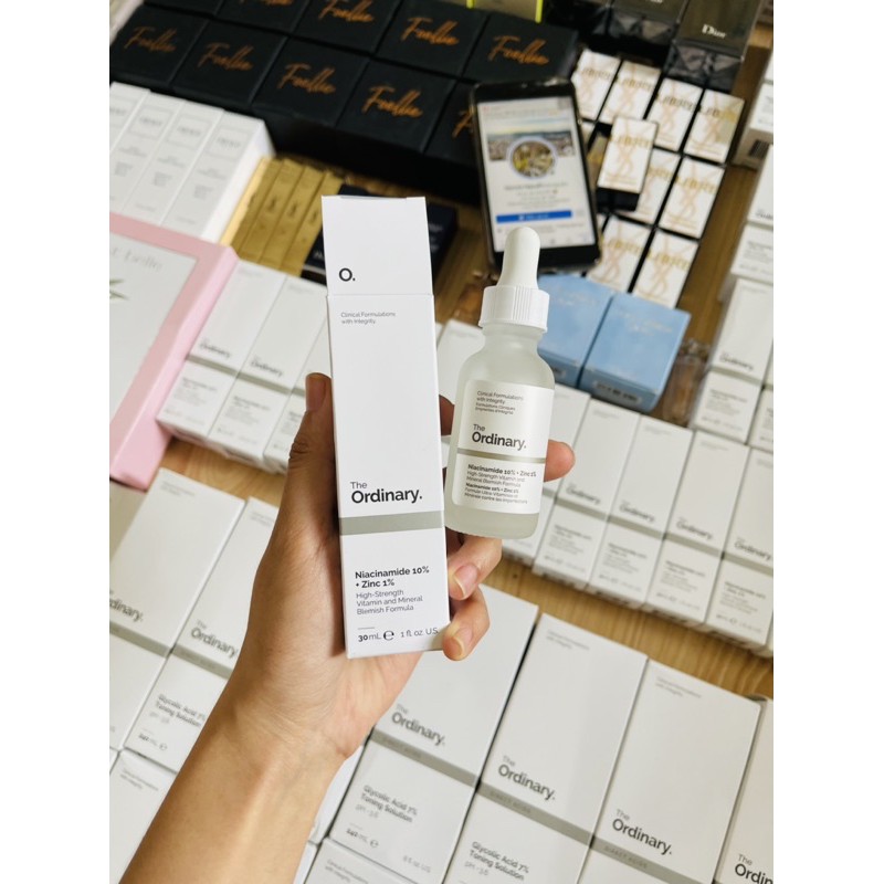 [BẢN CANADA CÓ BILL]  SERUM DƯỠNG DA THE ORDINARY NIACINAMIDE 10% + ZIN C 1% 30ml và 60ml