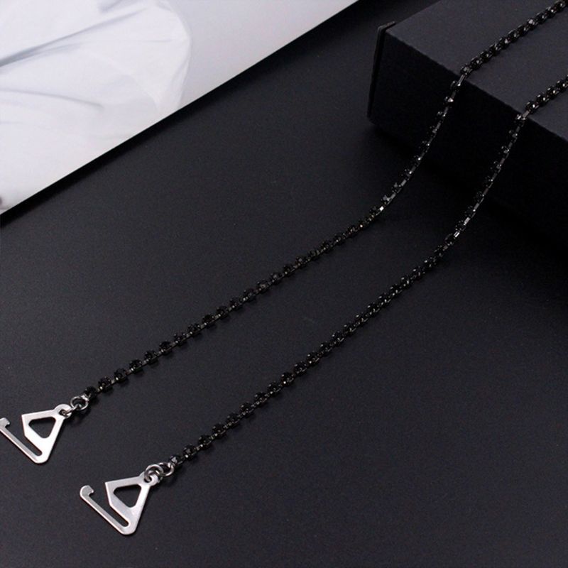 Dây áo ngực kim loại đính đá pha lê và ngọc trai vô hình cho nữ mặc đầm cưới dự tiệc