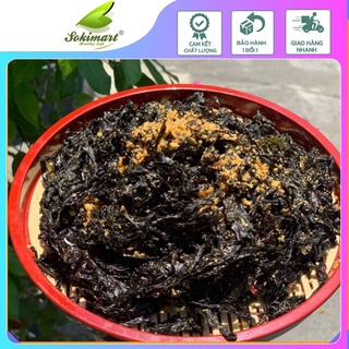RONG BIỂN CHÁY TỎI - 200G *FREESHIP* MÓN ĂN VẶT TỐT CHO SỨC KHỎE, GIÒN TAN