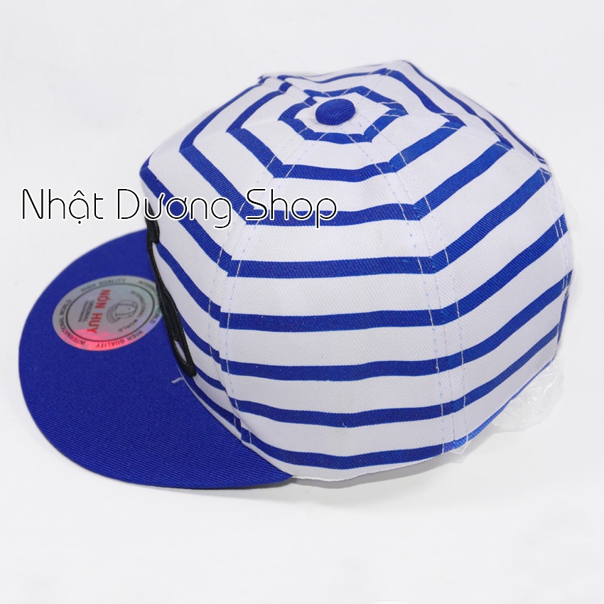 [ Hình thật ]Nón hiphop nhí cho trẻ em Xe đạp - chất liểu vải Sam Sung &amp; Cotton cao cấp tạo cảm giác êm ái cho bé