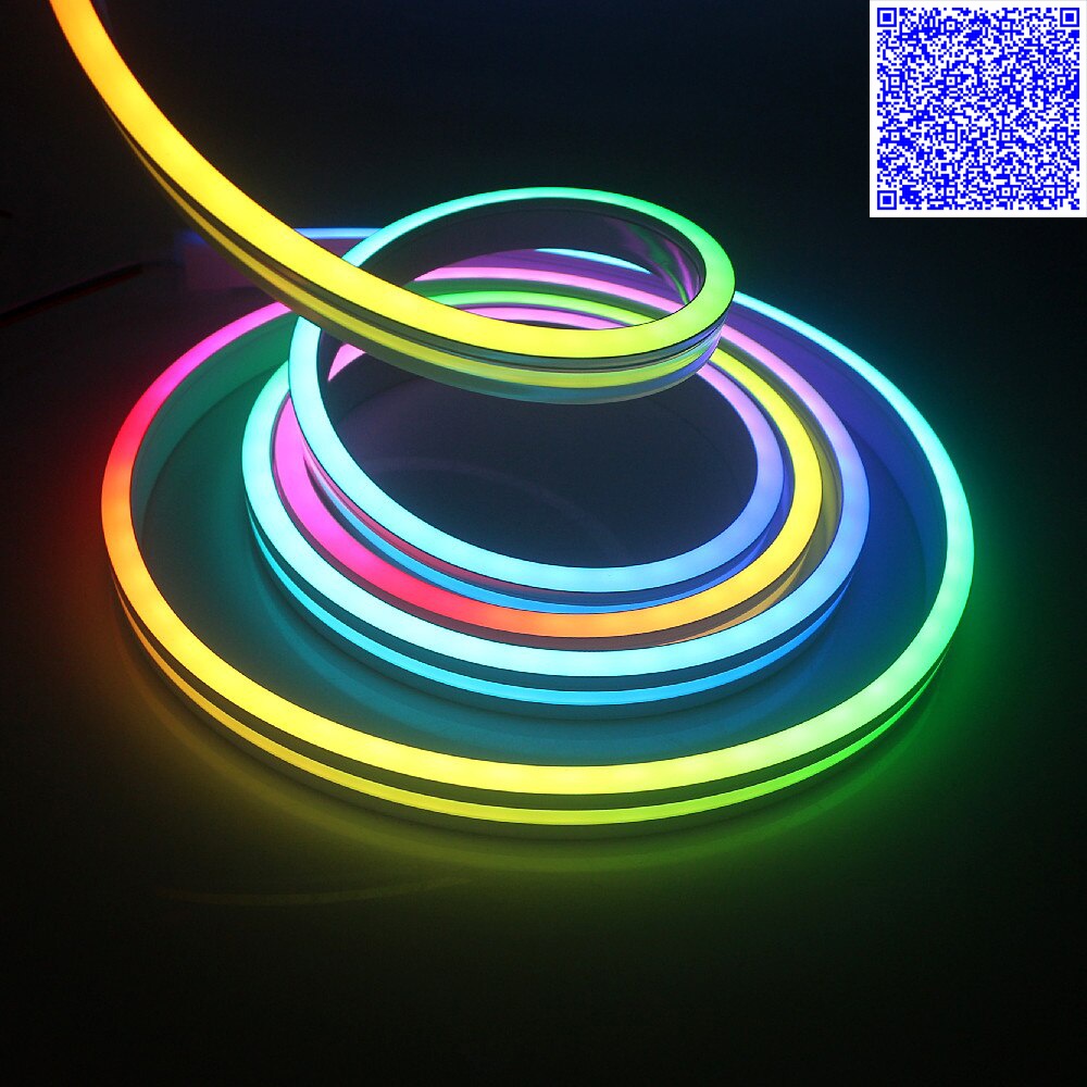 LED NEON  FULL MÀU WS2811 12X6MM 72LED/MÉT 96LED/MÉT ĐIỆN ÁP 12V