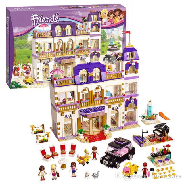 Lego Friends 01045/ Friend 10547 Đại khách sạn Heartlake Grand Hotel