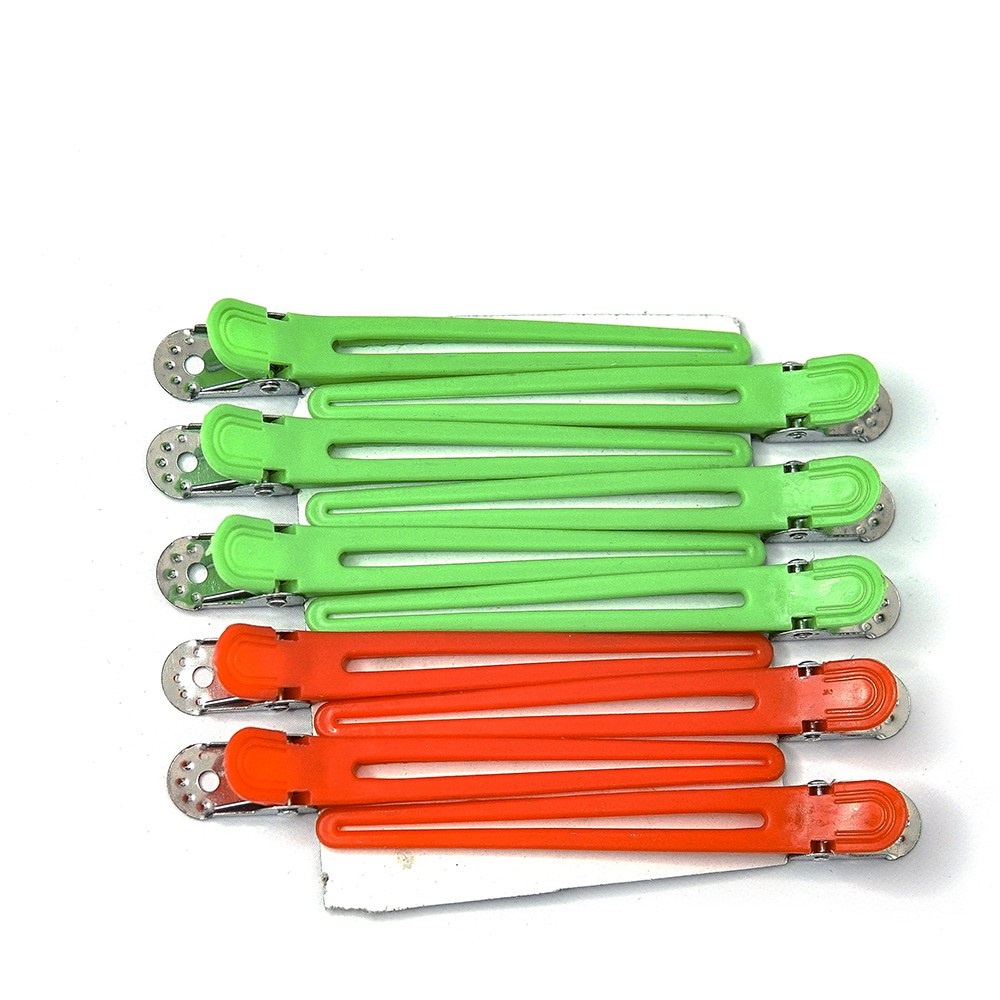 Kẹp vịt 1 vỉ 12 chiếc dùng để kẹp tóc cắt tóc nam