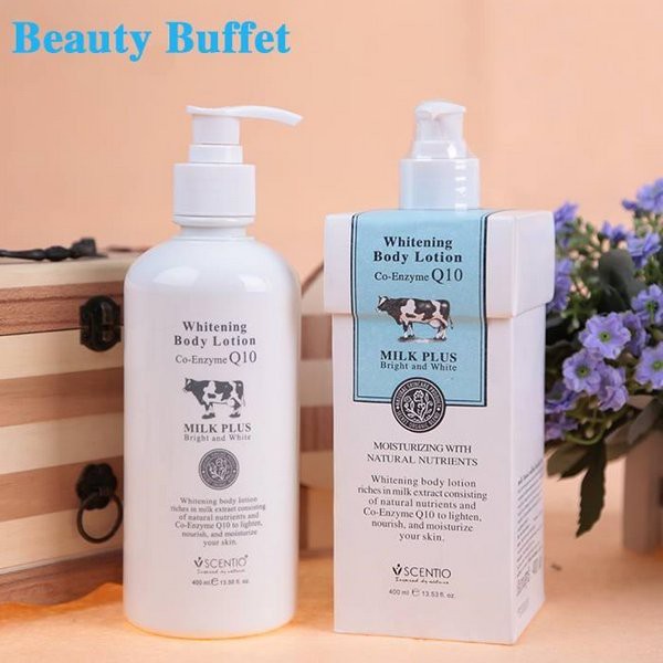 Kem Dưỡng Body Trắng Da Milk Plus Bright White Whitening Body Lotion Q10,